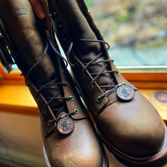 -NWT- CHIPPEWA SUPER DNA 9" WATERPROOF STEEL TOE INSULATED LOGGERS - Picture 6 of 10